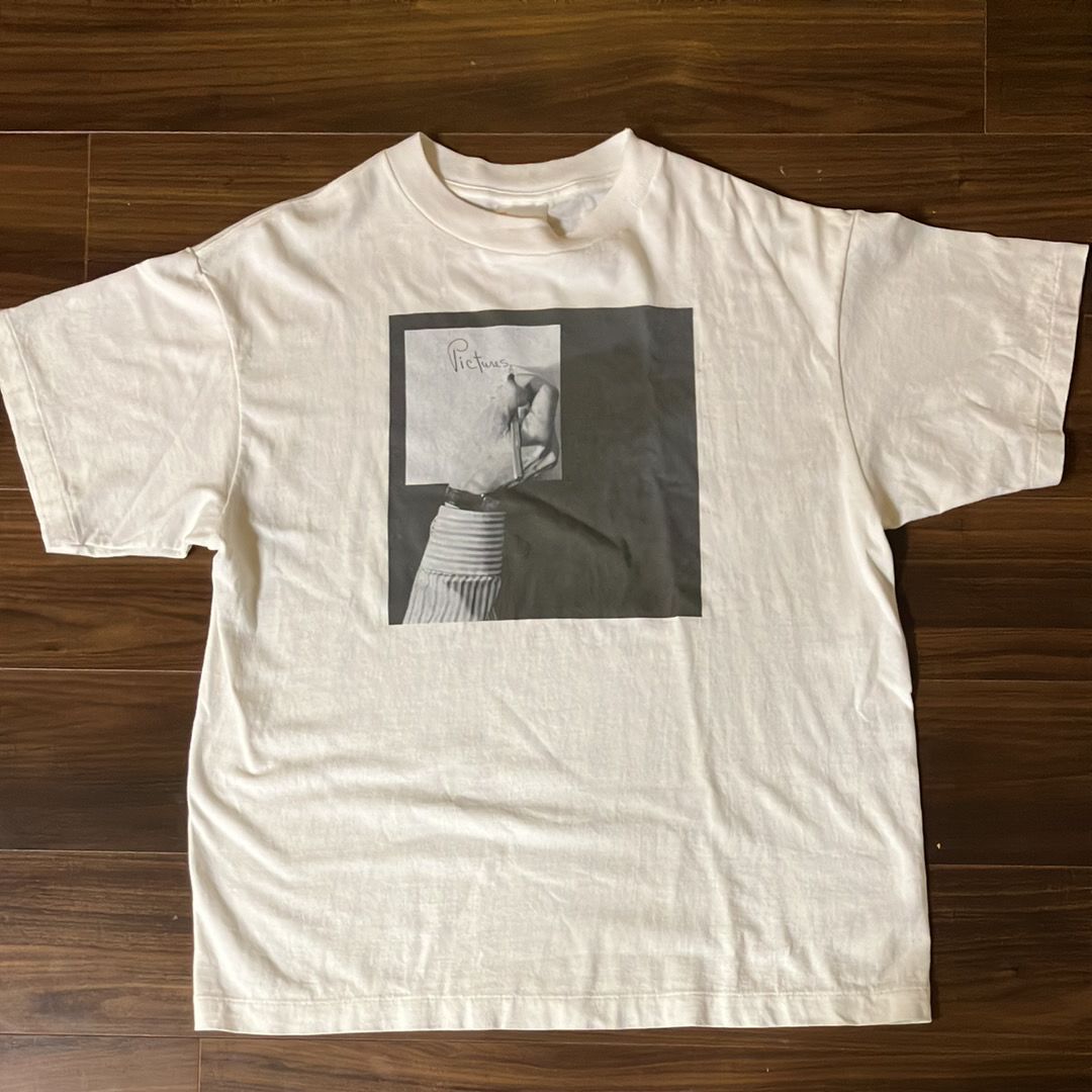 SAINT Mxxxxxx x Robert Mapplethorpe SS Tee Pictures (Reversible) "White"