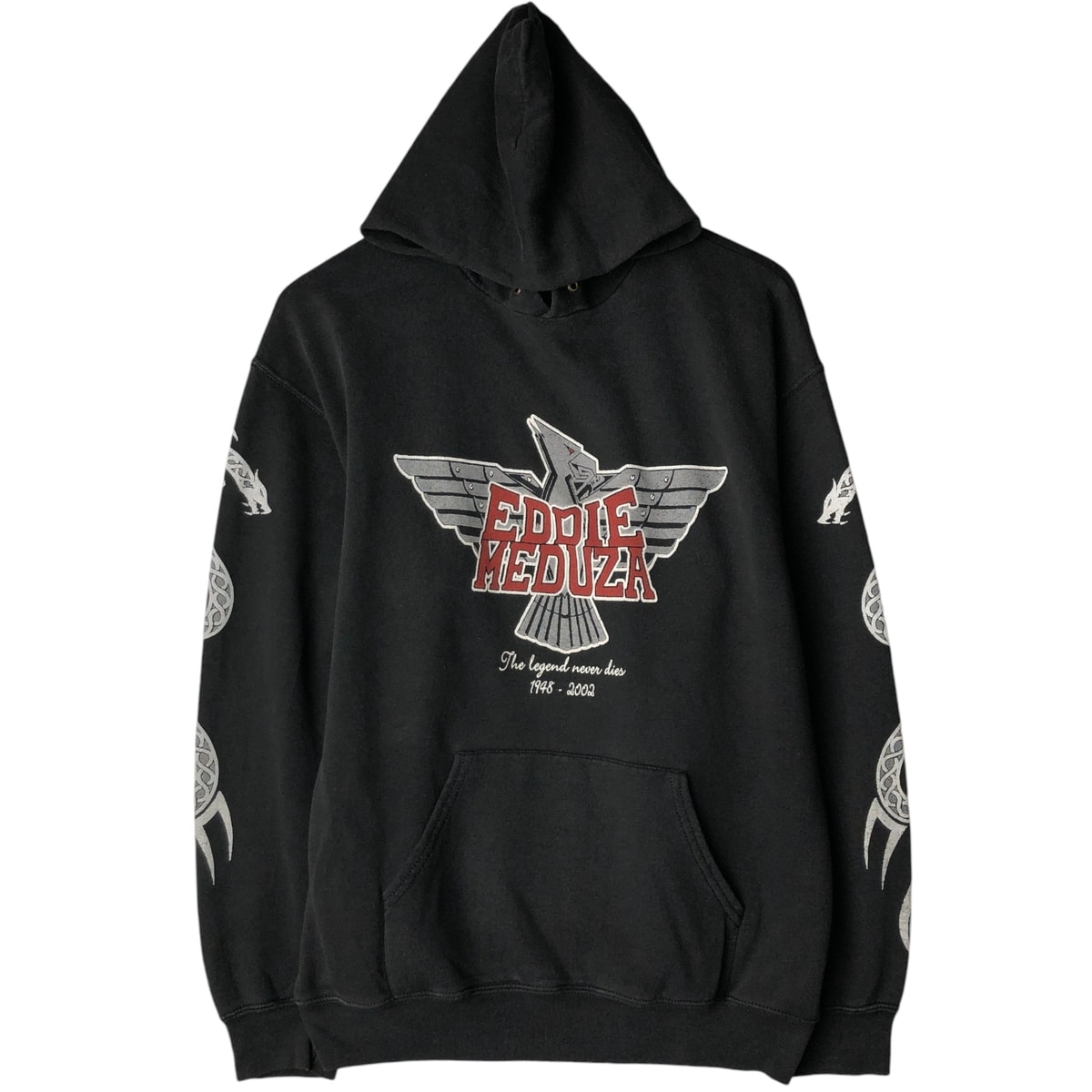 古着 90年代 フルーツオブザルーム FRUIT OF THE LOOM 龍柄 ドラゴン柄 スウェットプルオーバーパーカー メンズL相当 ヴィンテージ/eaa589666