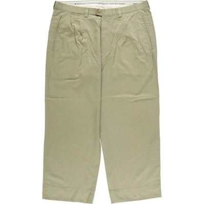 古着 バーバリー Burberry's BURBERRYS OF LONDON ツータック スラックス ワイドパンツ メンズw34相当/eaa558120