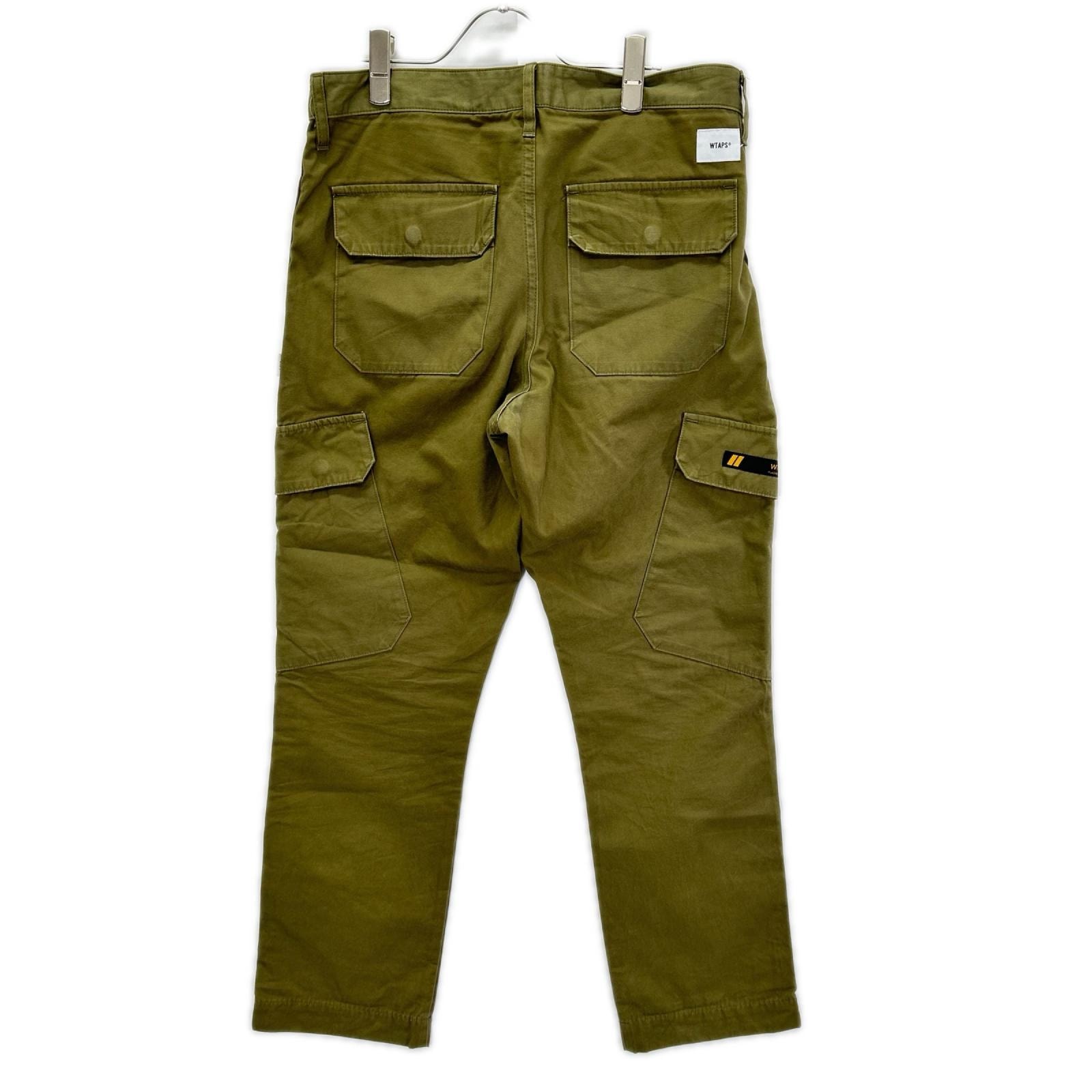 ダブルタップス 202WVDT-PTM02 カーキ JUNGLE SKINNY ジャングルスキニー ミリタリー カーゴパンツ X02
