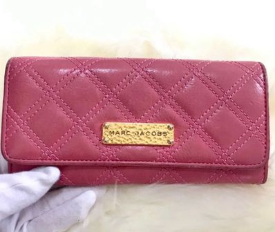 マークジェイコブスmarcjacobsキルティング財布ピンク
