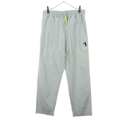 graniph グラニフ ジョガーパンツ L グレー ペンギンロゴ入り