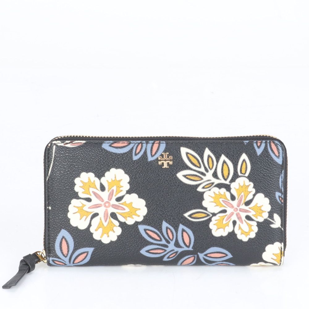 ■美品 トリーバーチ コンチネンタル フローラル 花柄長財布