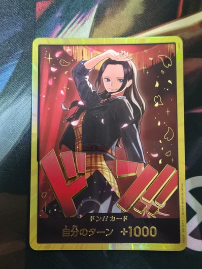 ドン!!カード : ニコ・ロビン スーパーパラレル (エクストラブースター「ワンピース ヒロインズエディション」)