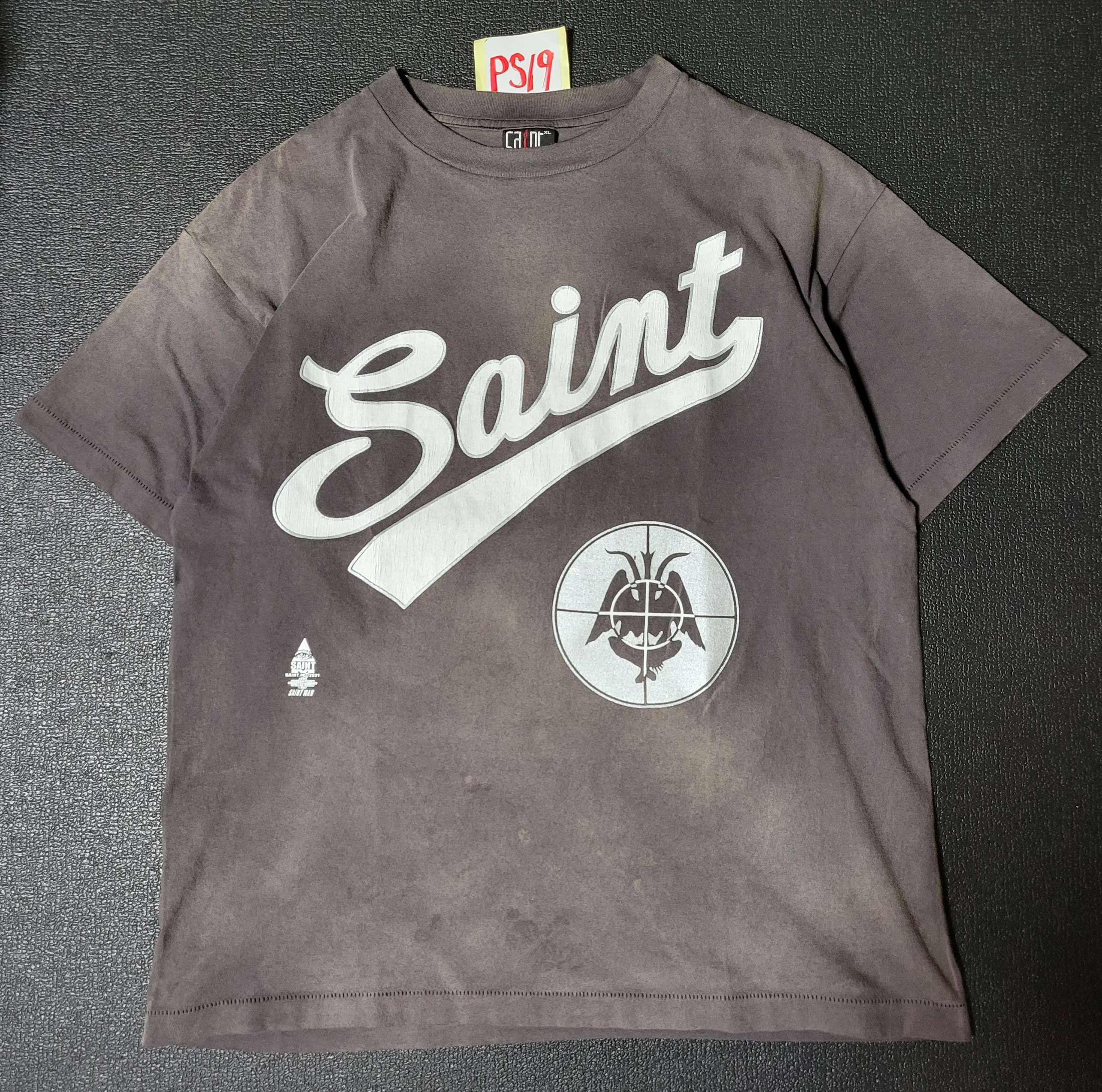 SAINT Mxxxxxx T-SHIRT SAINT "Black"