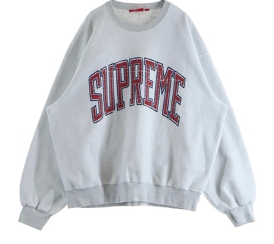 Supreme Inside Out Crewneck "Ash Grey"
