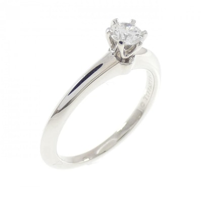 ティファニー クラシックソリティア リング 0.20CT