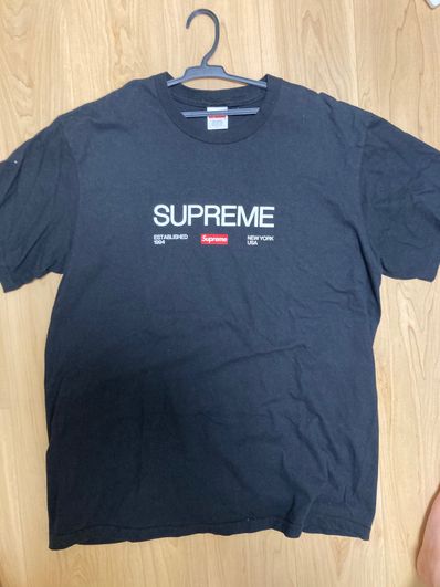 Supreme Est. 1994 Tee "Black"