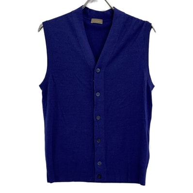 クルチアーニ パープル カシミヤシルク ニットベスト 46