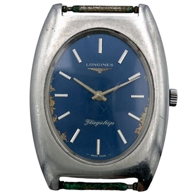 LONGINES ロンジン フラッグシップ 手巻き メンズ ベルト社外 腕時計 C1419