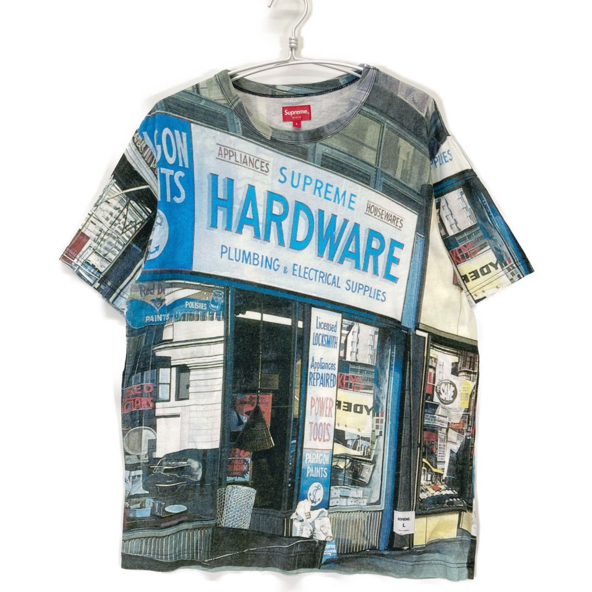 シュプリーム 18SS Hardware Tee L