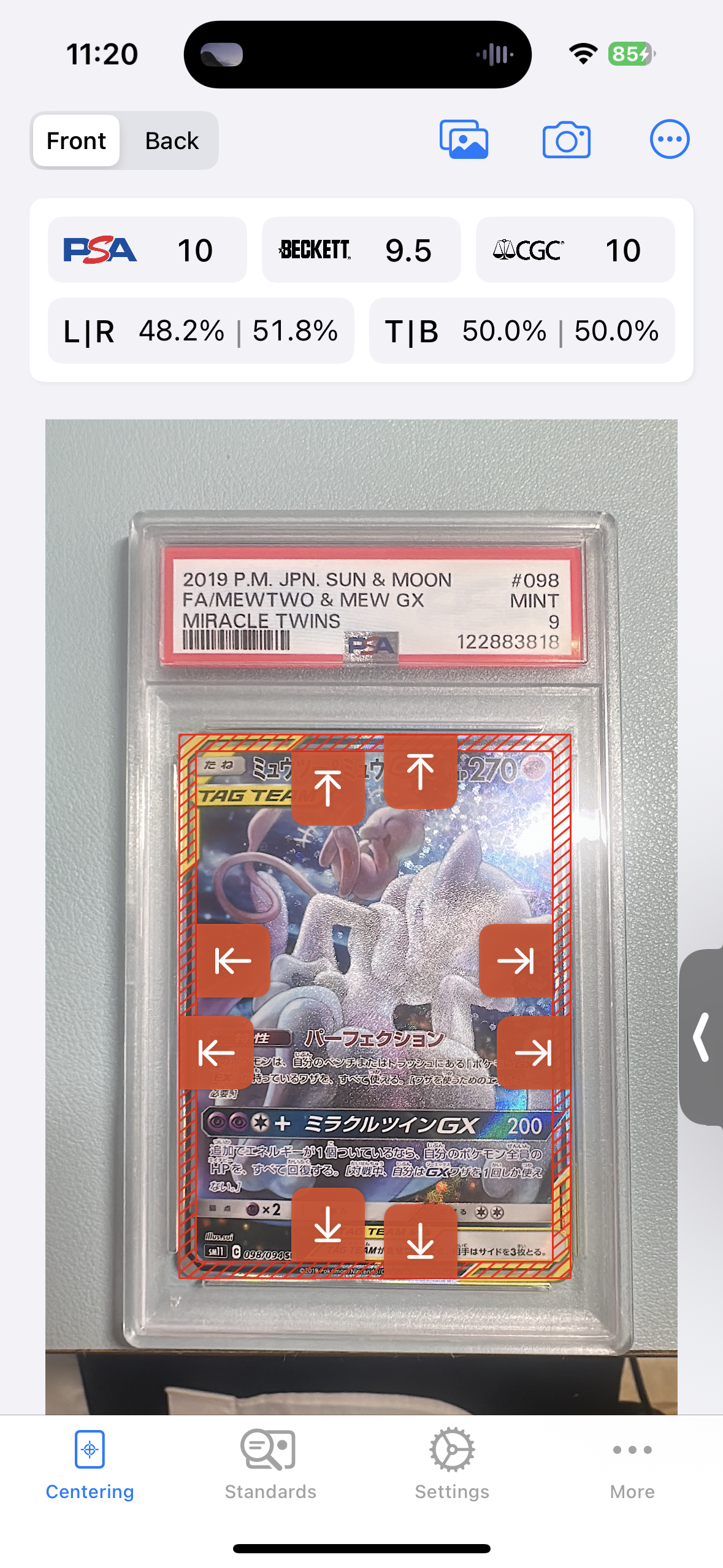 ミュウツー&ミュウGX SR: SA[SM11 098/094](拡張パック「ミラクルツイン」)