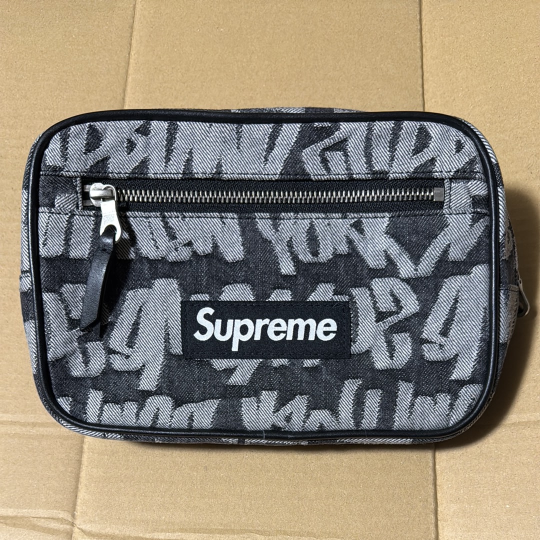 シュプリーム ファット ティップ ジャカード デニム ウエスト バッグ \"ブルー 楽天市場】Supreme Fat Tip Jacquard Denim Waist Bag シュプリーム