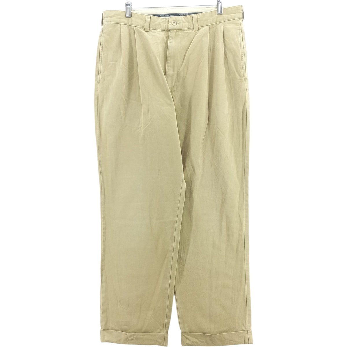 古着 ラルフローレン Ralph Lauren Polo Ralph Lauren HAMMOND PANT ツータック チノパンツ メンズw34相当/eaa419831