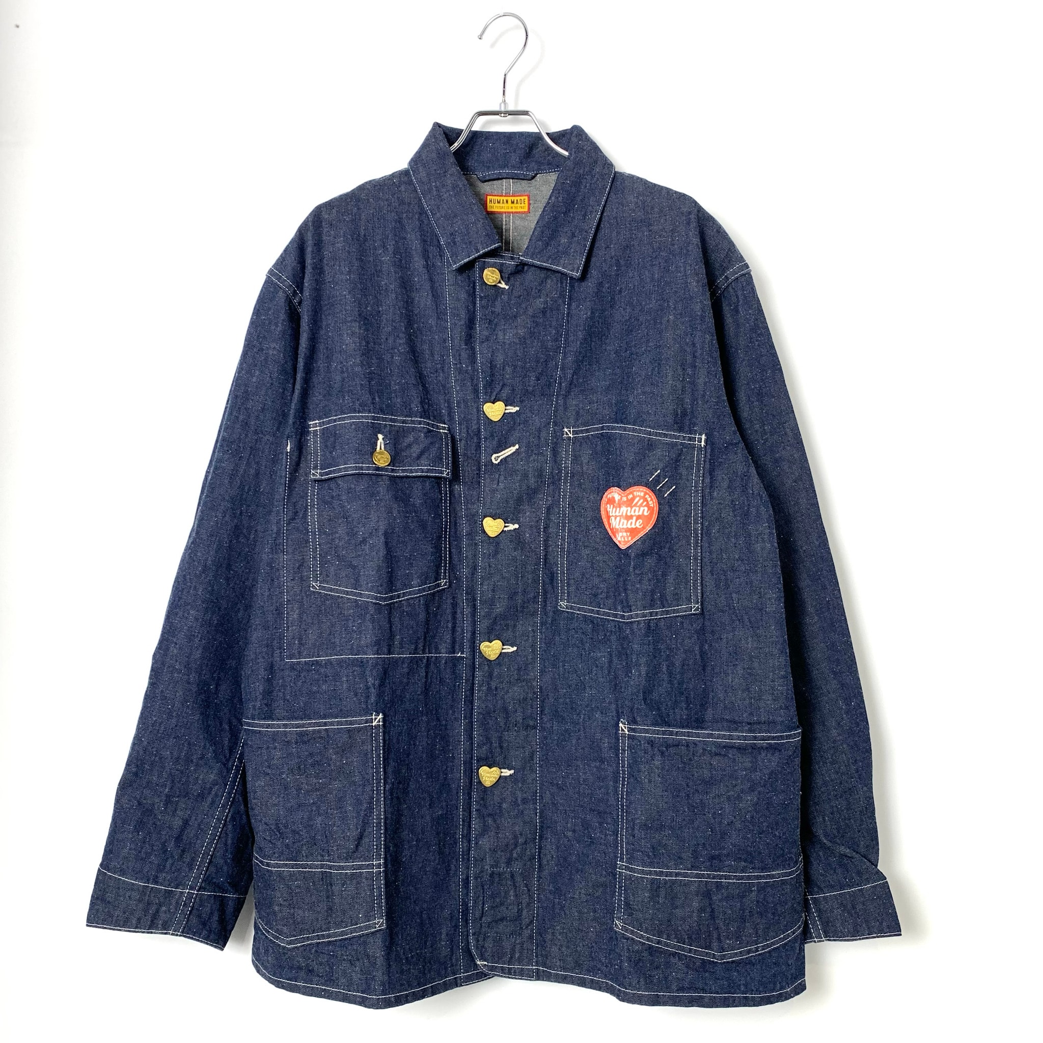 HUMAN MADE Denim Coverall Past "Indigo"