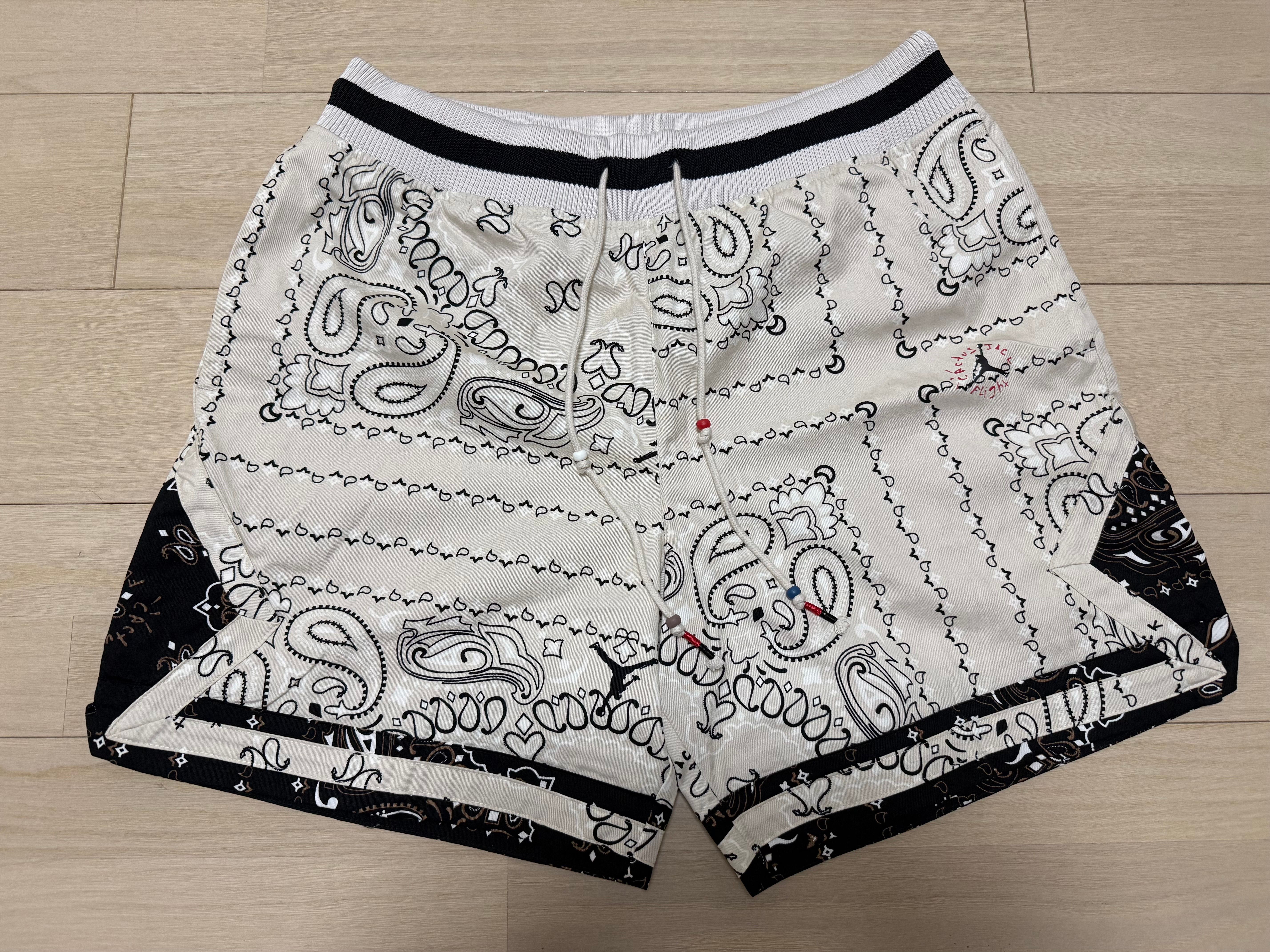 Travis Scott x Air Jordan Brand M J TS Short "Orewood/Black"