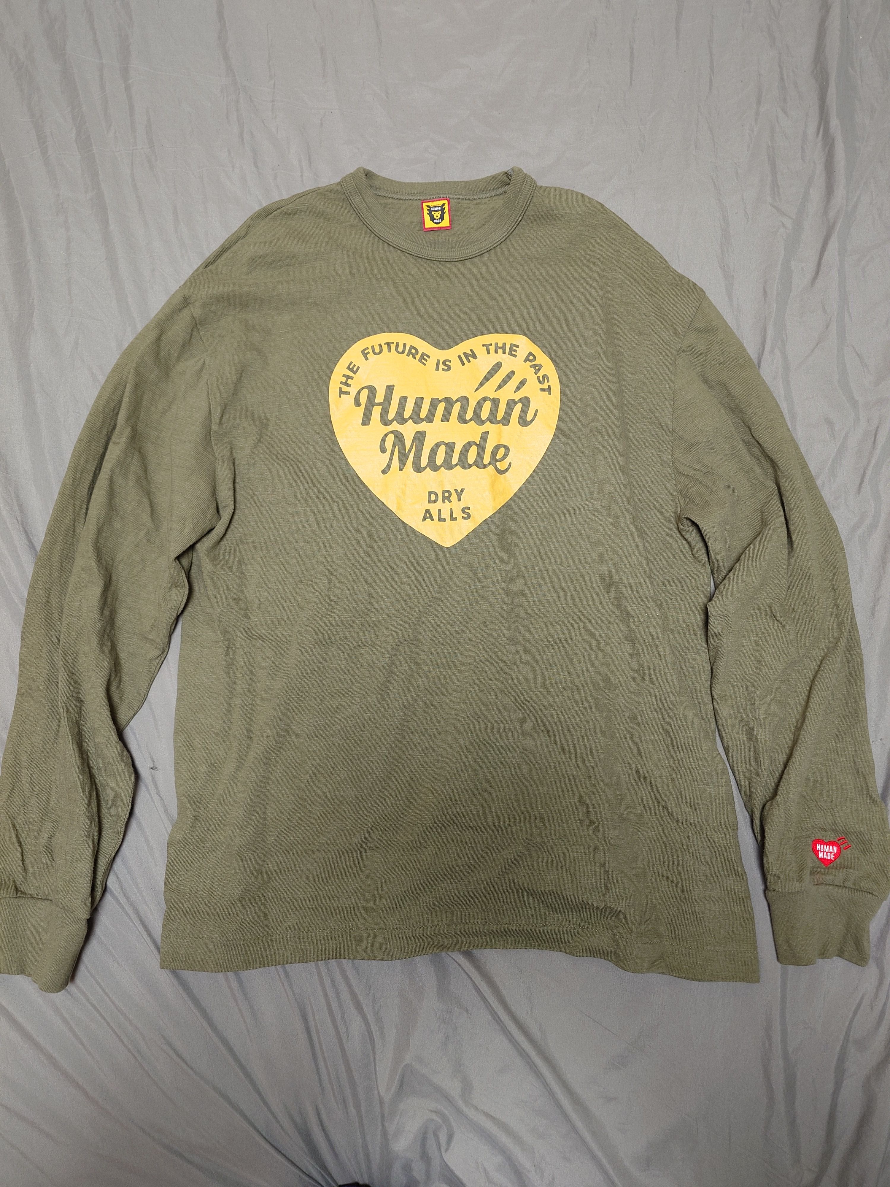 HUMAN MADE Graphic L/S T-Shirt "Olivedrab"