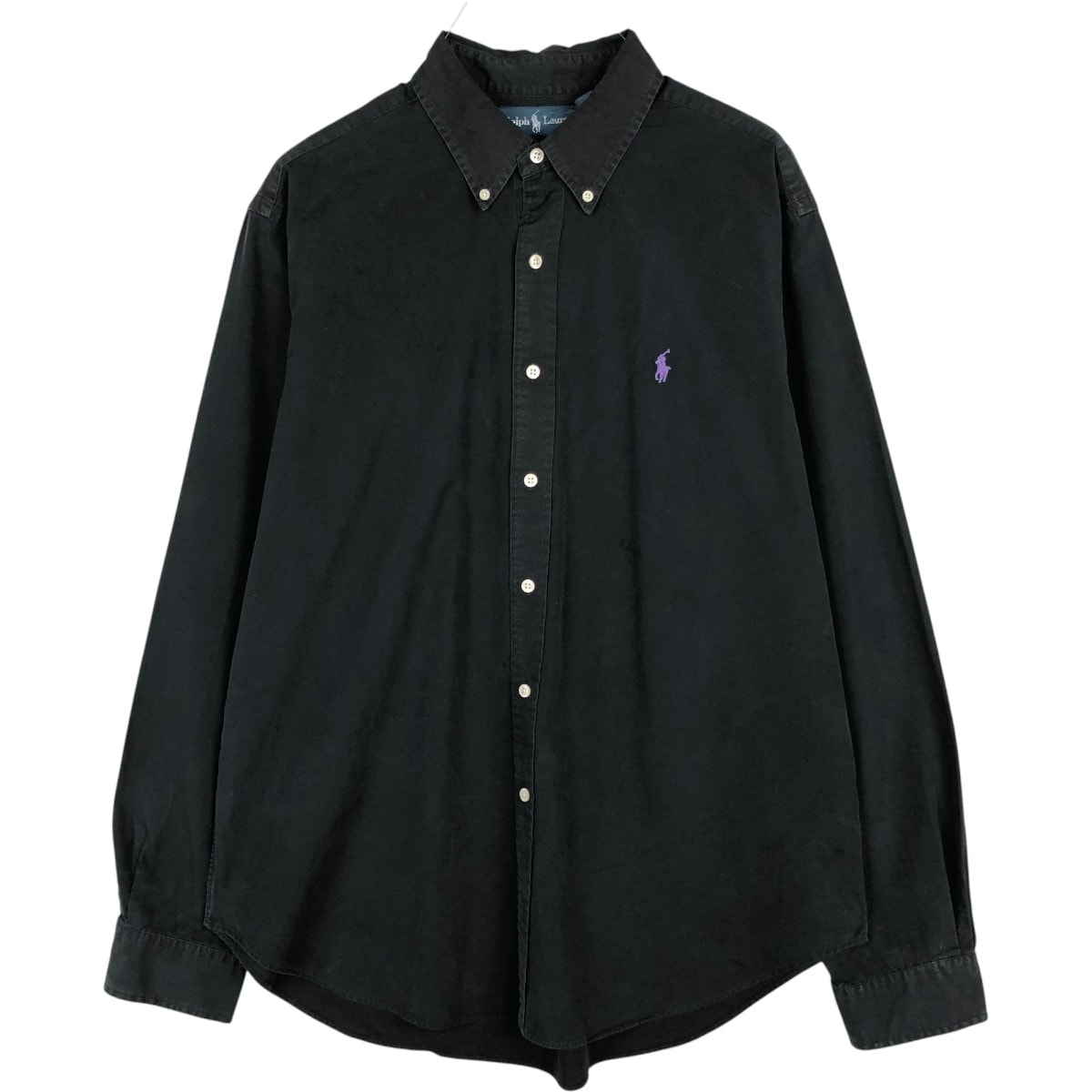 古着 ラルフローレン Ralph Lauren CLASSIC FIT 長袖 ボタンダウンシャツ メンズXL相当/eaa678415