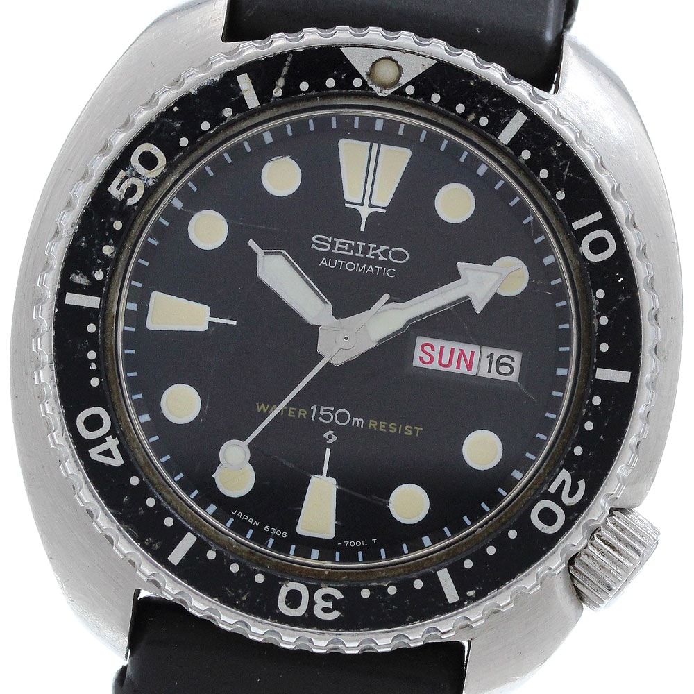 セイコー 3rdダイバー 150m 6306-7001 メンズ 【中古】