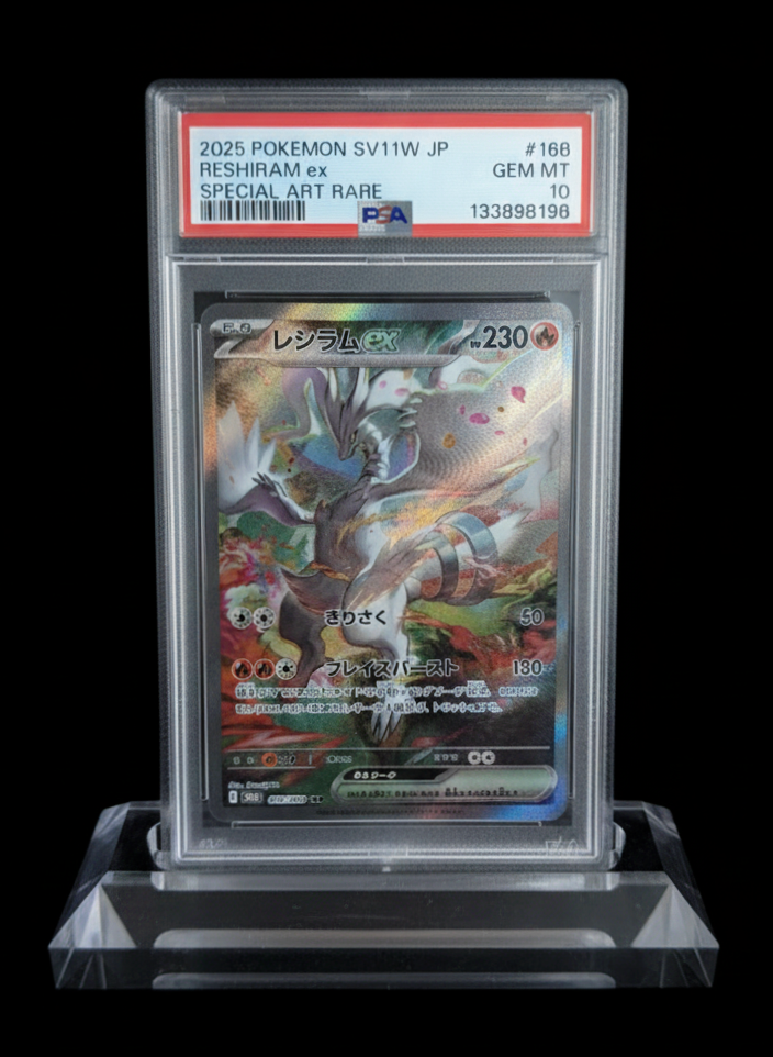 レシラムex SAR [SV11W 168/086](拡張パック「ホワイトフレア」)