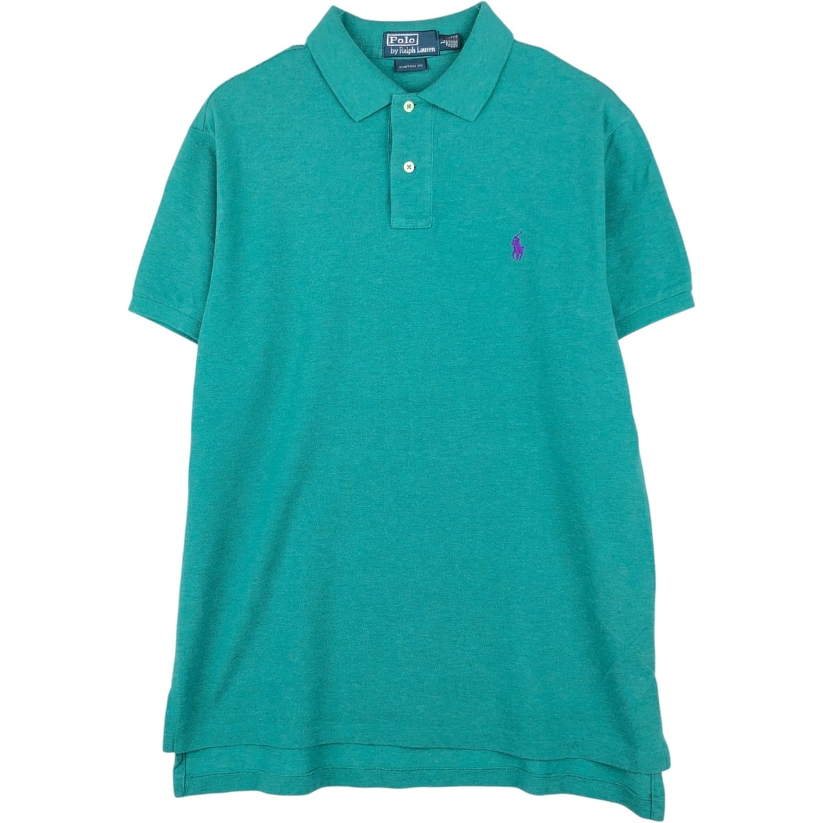 古着 ラルフローレン Ralph Lauren POLO by Ralph Lauren CUSTOM FIT 半袖 ポロシャツ メンズL相当/eaa623074