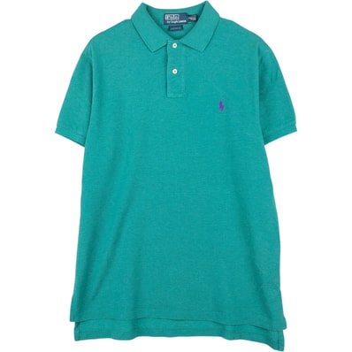 古着 ラルフローレン Ralph Lauren POLO by Ralph Lauren CUSTOM FIT 半袖 ポロシャツ メンズL相当/eaa623074