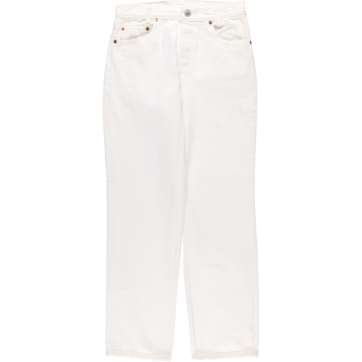 古着 90年代 リーバイス Levi's 701-0651 STUDENT ホワイトデニム ストレートデニムパンツ USA製 レディースL(w28)相当 ヴィンテージ/evb032539