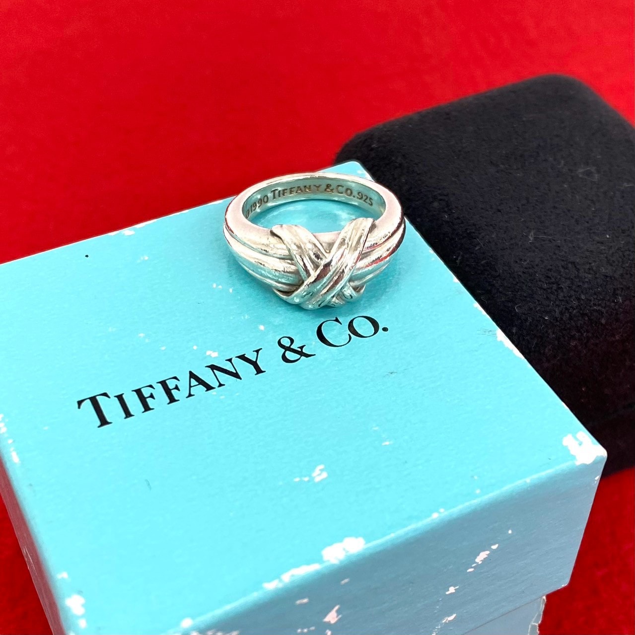 TIFFANY&Co. ティファニー シグネチャー リング シルバー925 リング・指輪 11号 シルバー
31424
