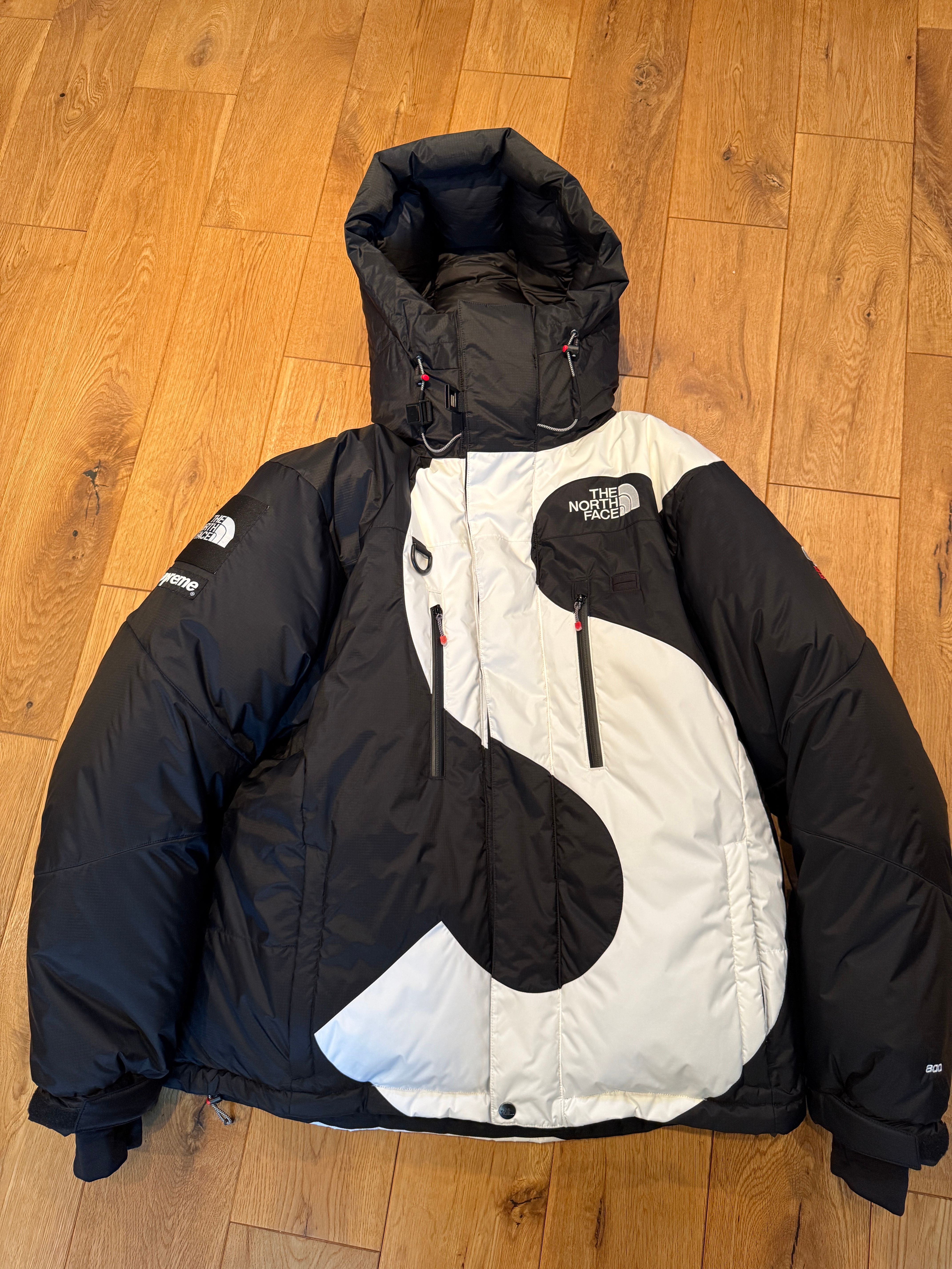 Supreme x The North Face Summit Series S Logo Himalayan Parka "Black"