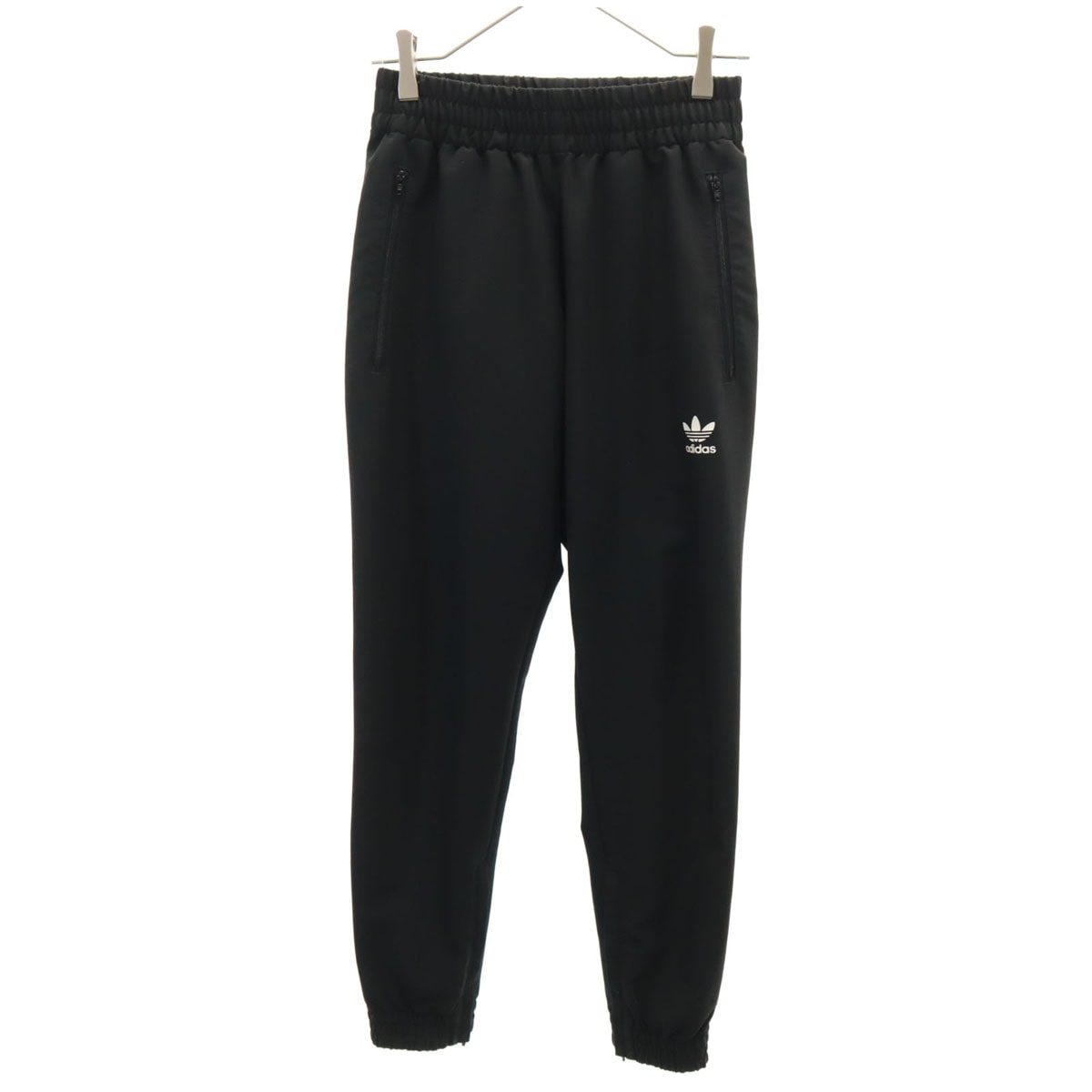 adidas アディダス トレフォイルロゴ パンツ S ブラック