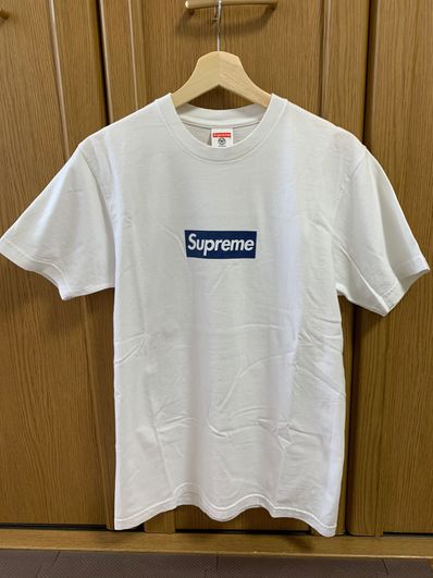Supreme New York Yankees Box Logo Tee "White"