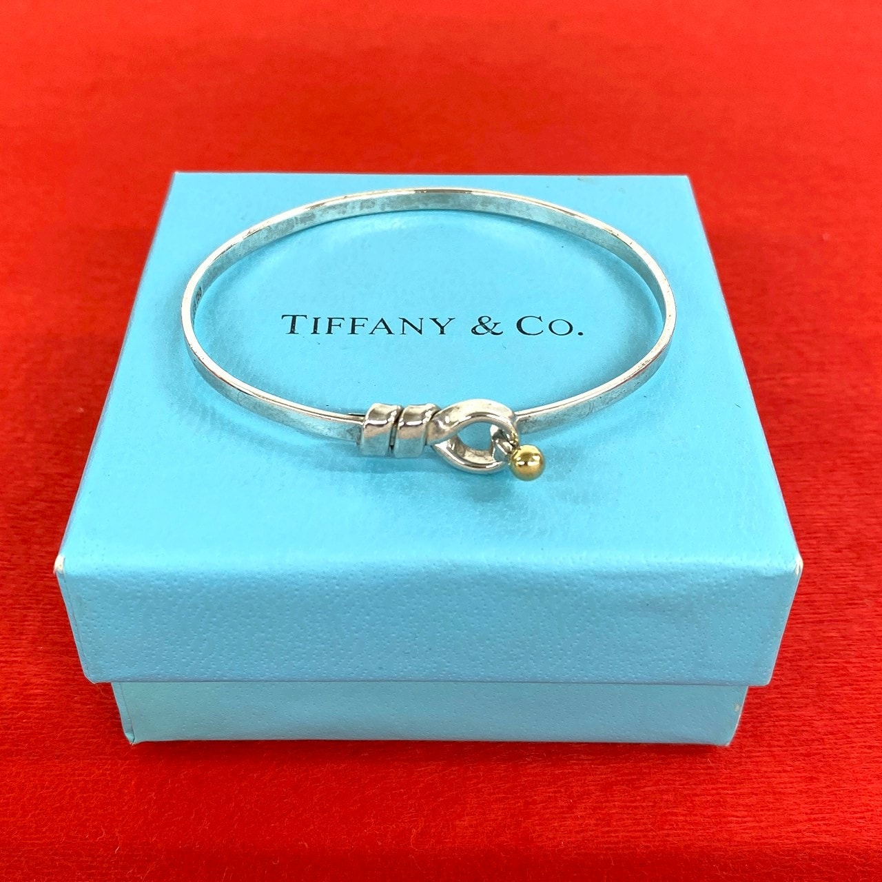 B (目立った傷や汚れなし)】TIFFANY&Co. ティファニー フック＆アイ