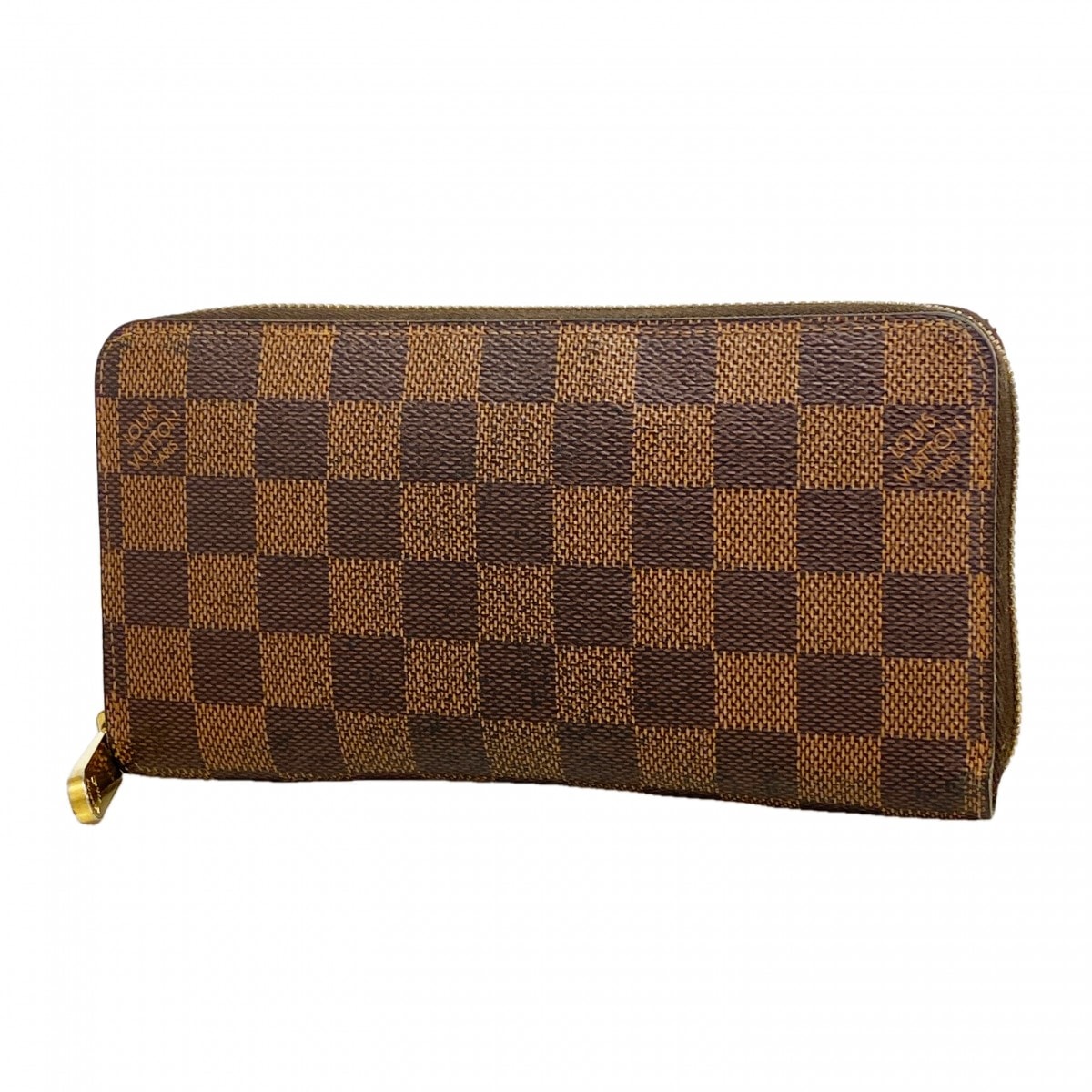 ★最終価格★SALE【6fa1374】ルイヴィトン 長財布 ダミエ ジッピーウォレット N60015 エベヌ【中古】レディース