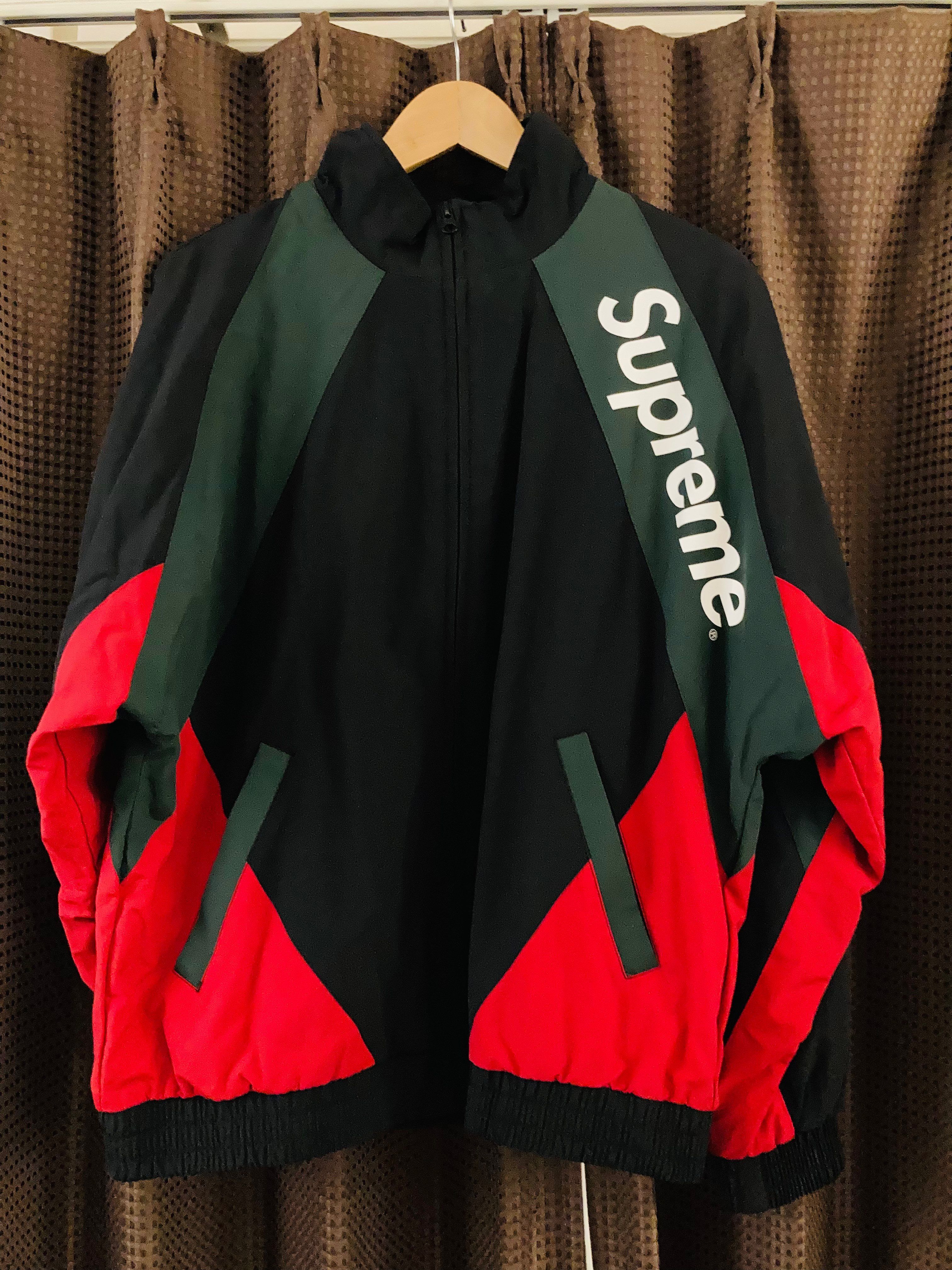 Supreme Paneled Track Jacket "Black"