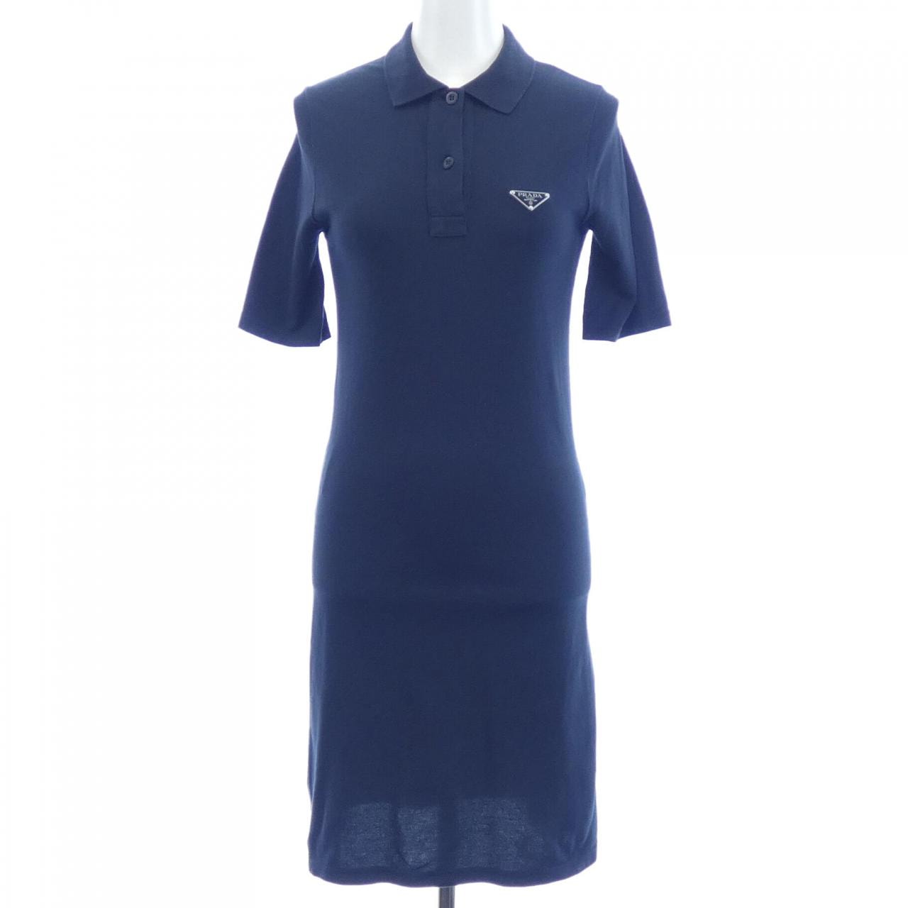 プラダ PRADA トライアングルロゴ 33594 SOOO 14LR ワンピース