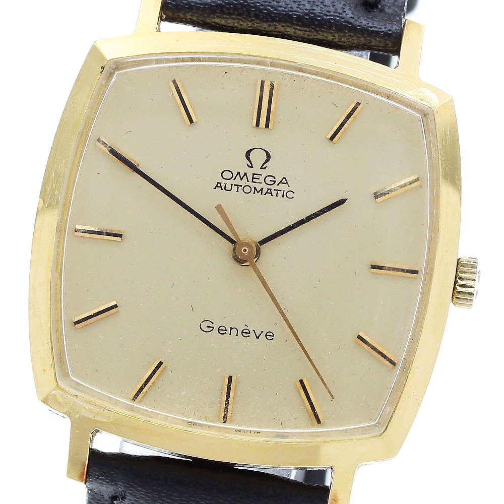 オメガ OMEGA ジュネーブ スクエア 自動巻き メンズ _911516