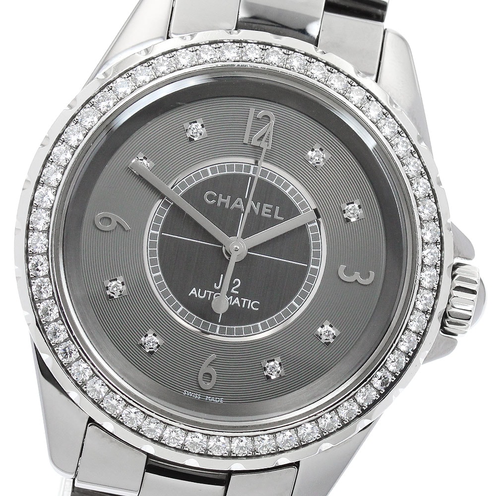 シャネル J12 H2566 メンズ 【中古】