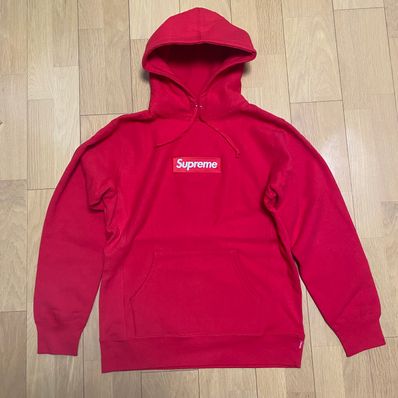Supreme Box Logo Hooded Sweatshirt "Red" (16FW)