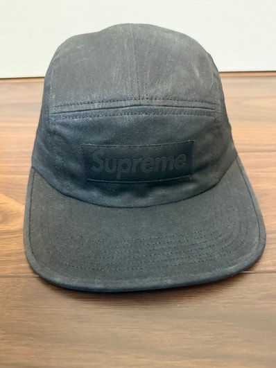 Supreme x MM6 Maison Margiela Painted Camp Cap "Black"