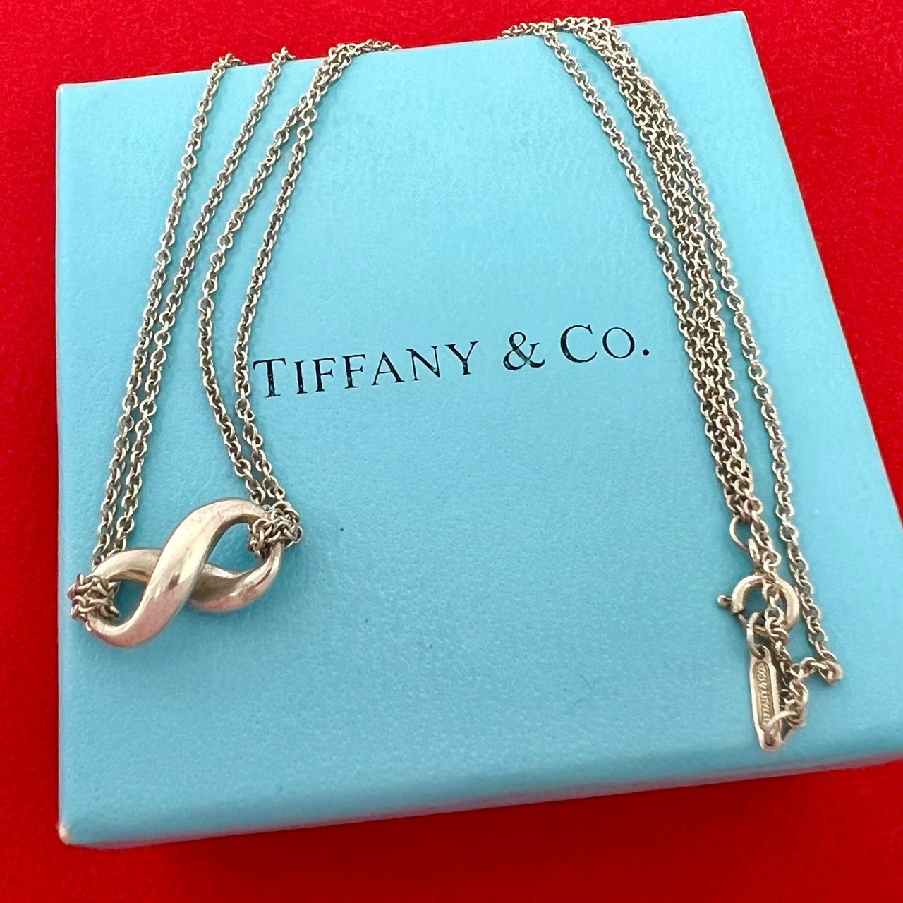 TIFFANY&Co. ティファニー インフィニティ ネックレス シルバー925 ネックレス シルバー
 24835