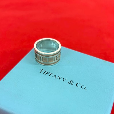 TIFFANY&Co. ティファニー ワイド アトラス リング シルバー925 リング・指輪 14号 シルバー
27884