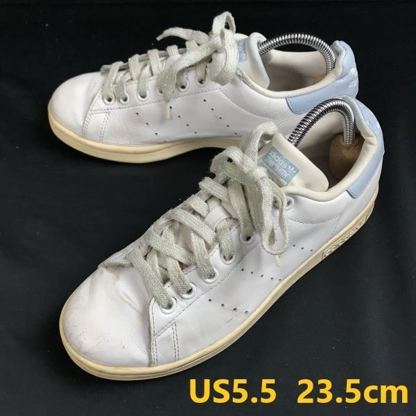 アディダス/adidas★Stan Smith/ローカット/レザースニーカー【US5.5/23.5/メンズ/白/white】sneakers/Shoes/trainers◆sD-49