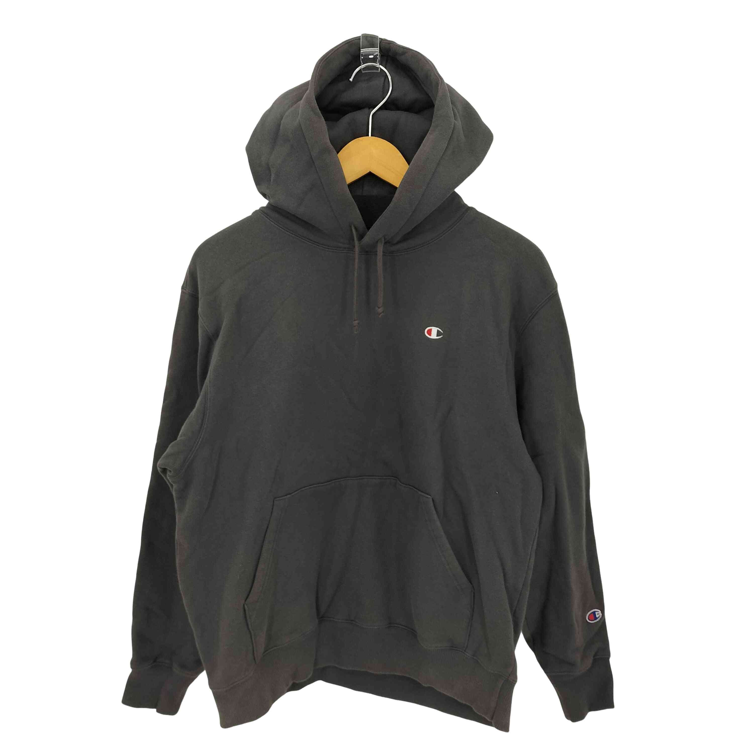 ロゴ刺繍 プルオーバー パーカー【1142076866292】