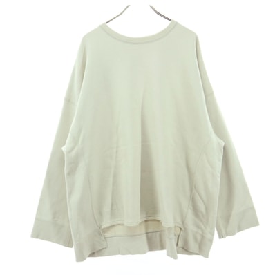 Mila Owen ミラオーウェン 裏起毛 長袖 トレーナー F ベージュ