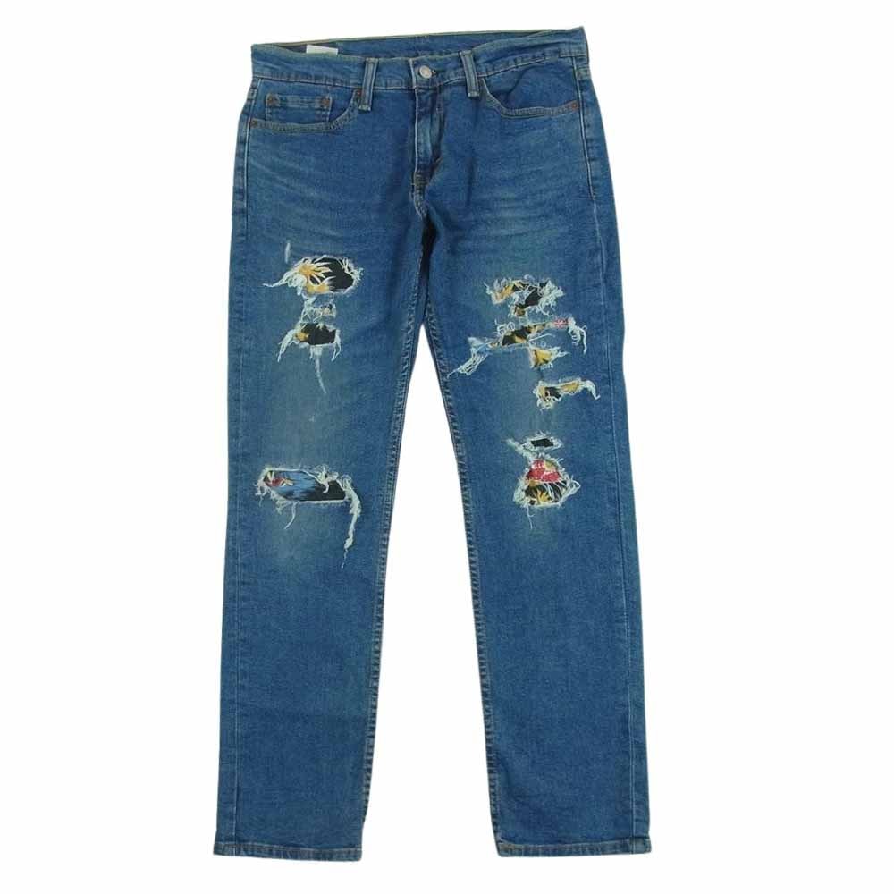 Levi's リーバイス デニムパンツ 04511-2735 511 ジップフライ ストレート デニム パンツ インディゴブルー系 W32 L32【中古】