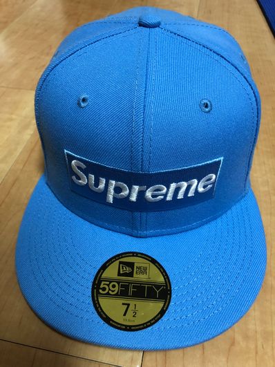 Supreme Champions Box Logo New Era® "Blue"
