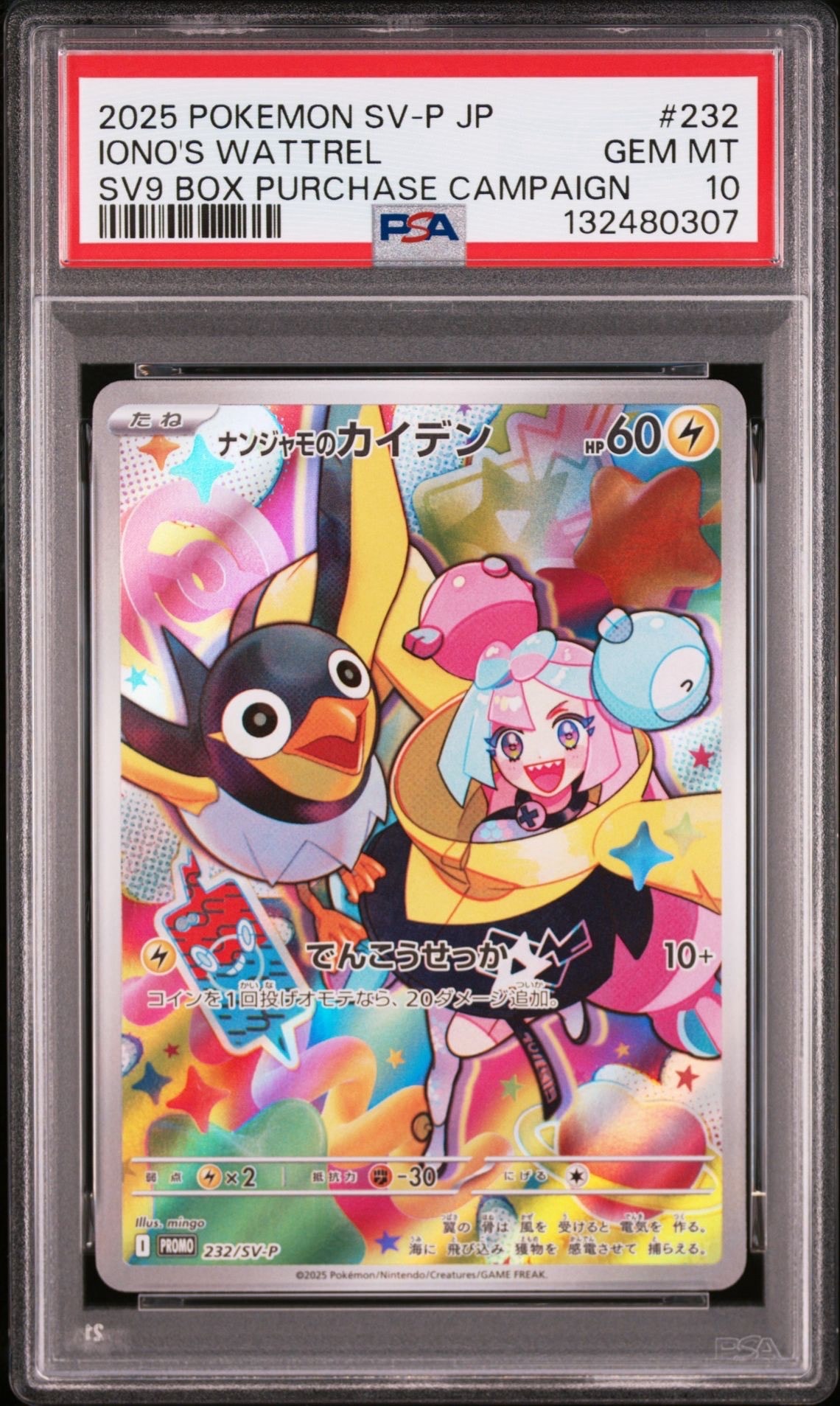 ナンジャモのカイデン P [SV-P 232](プロモーションカード「拡張パック バトルパートナーズ Box購入キャンペーン」)