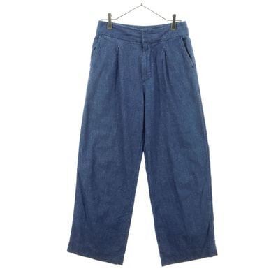 GAP ギャップ コットン ワイドパンツ 2 ブルー系