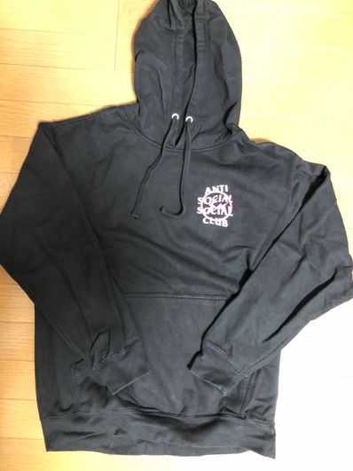 ANTI SOCIAL SOCIAL CLUB x FRAGMENT BOLT HOODIE "Pink"
