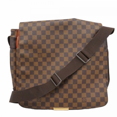 【6dc2607】ルイヴィトン ショルダーバッグ ダミエ バスティーユ N45258 エベヌ【中古】レディース